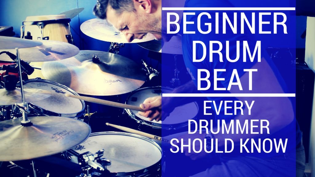 beginner drum beat, learn drums, beginner rock