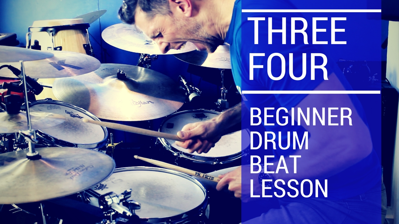 Simple Three Four Drum Beat