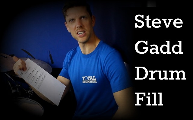 Steve Gadd Drum Fill | Video Drum Lesson | Sheet Music