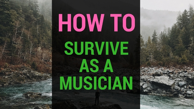 How to survive as a musician