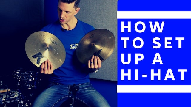 How to set up a hi-hat