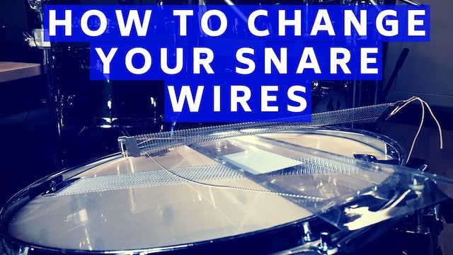 change snare wires, snare strands, changes snares
