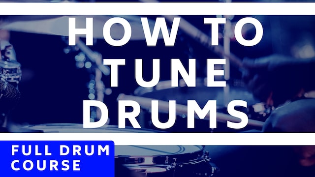 How to tune drums