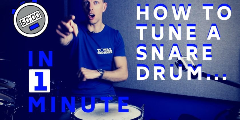 How to Tune a Drum in One Minute