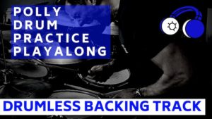 Polly drumless backing track, minus drums, backing track