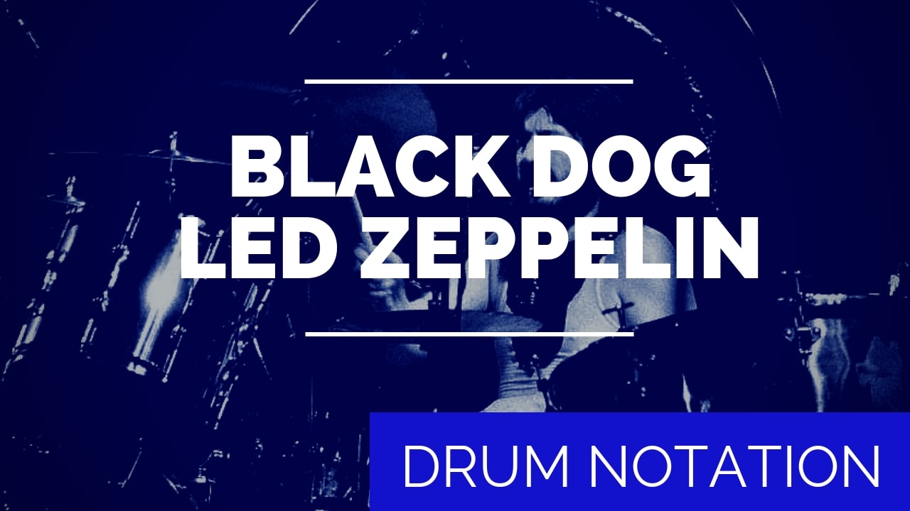 Black Dog Drum Chart