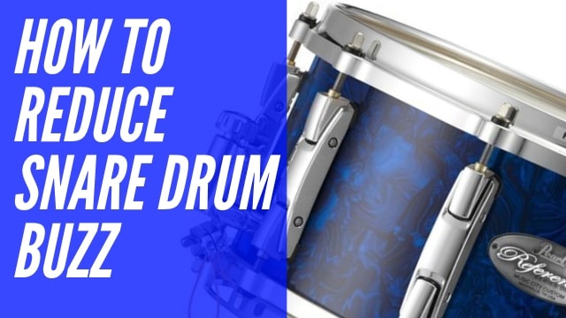 How to reduce snare buzz on your snare drum