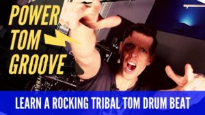 power tom groove, tribal beat