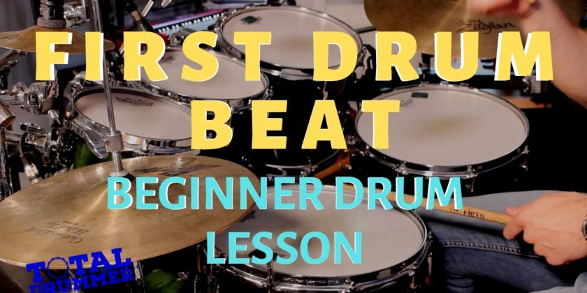 First Drum Beat – Beginner Drum Lesson