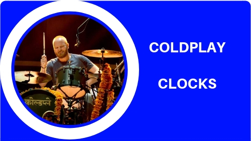 Will and his awesome drum set! Will Champion of Coldplay.