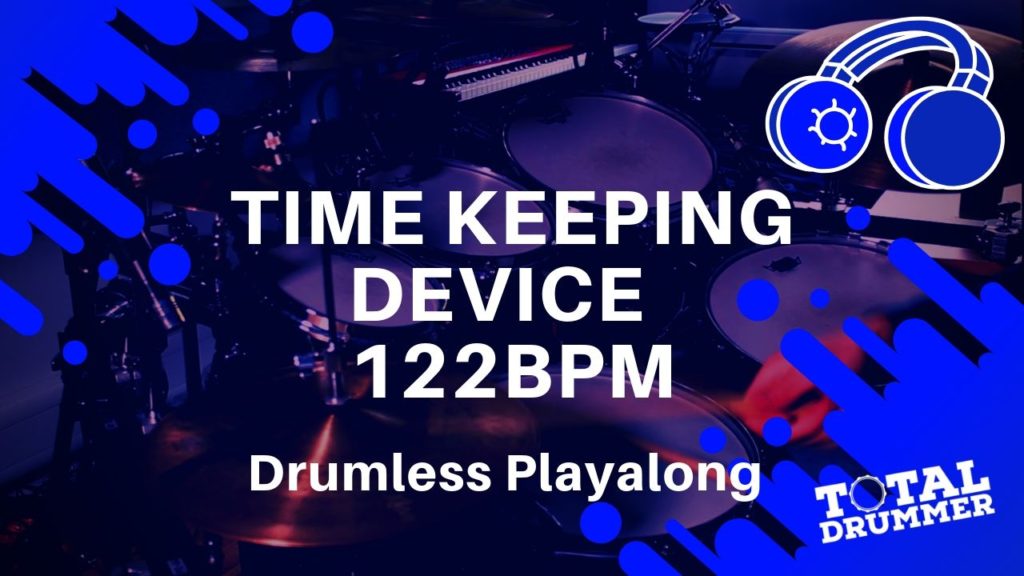 drumless, coldplay, Time Keeping Device Playalong Track 122bpm