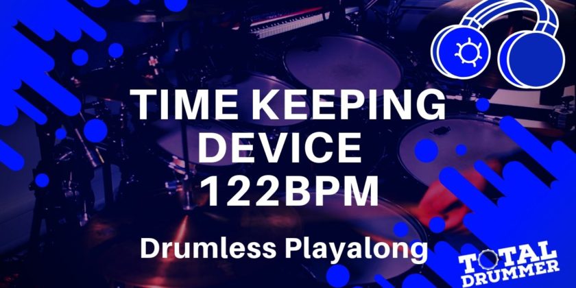 Time Keeping Device Playalong Track 122bpm