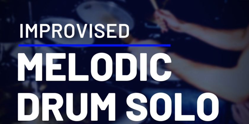 Improvised Melodic Drum Solo