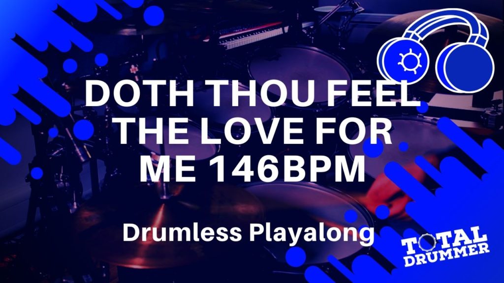 Doth thou feel the love for me, drumless, playalong, Motown