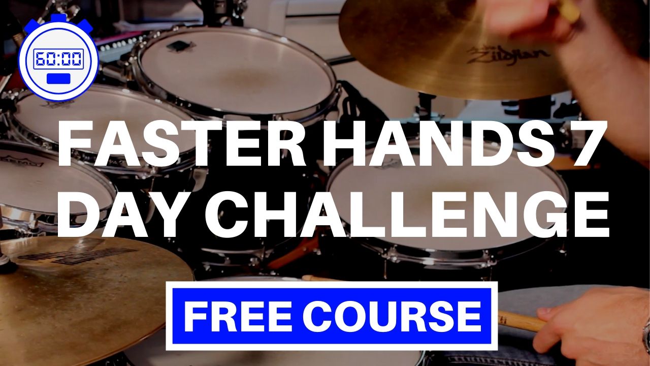 faster hands challenge, play drums fast, fast drum