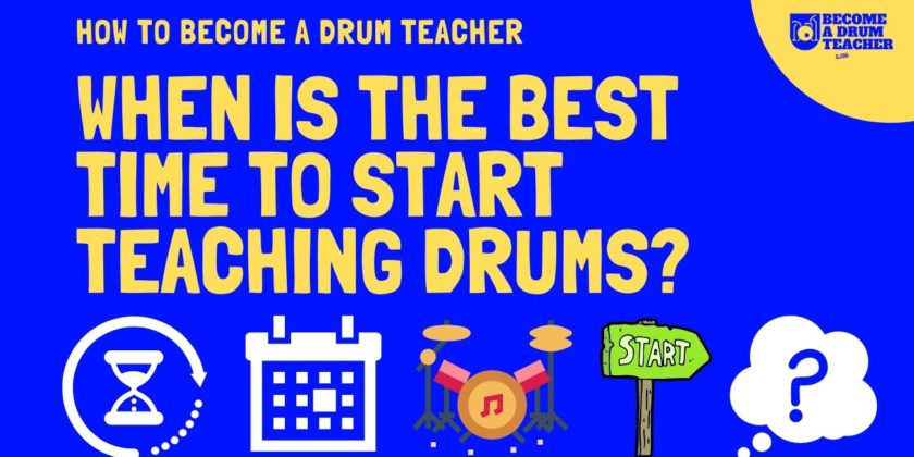 When Is The Best Time To Start Teaching Drums?