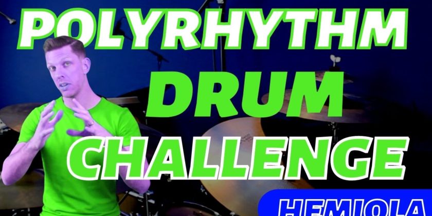 Polyrhythm Drum Challenge  | Hemiola