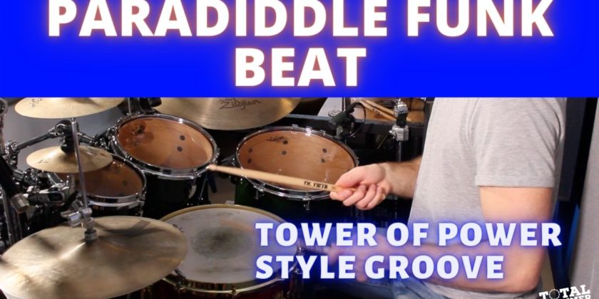 Paradiddle Funk Drum Beat