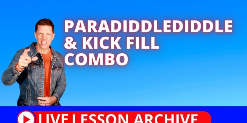Kick and Paradiddlediddle Fill Combo