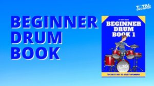 beginner drum book, kids drum book, start learning drums