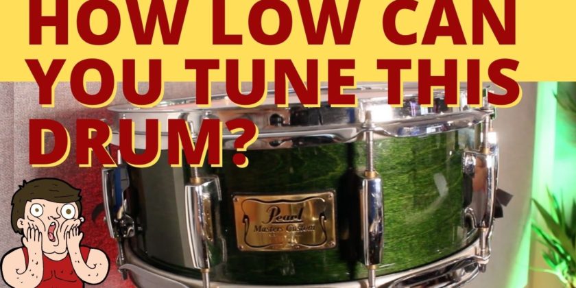 Tuning Range Of A Snare Drum