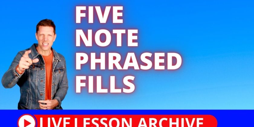 Five Note Phrased Fills