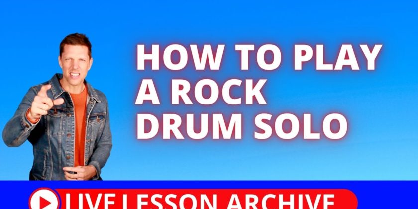 How To Play A Rock Drum Solo