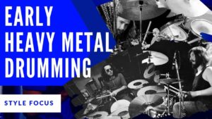Early Heavy Metal Drum Beats, ian paice, bill ward, john bonham