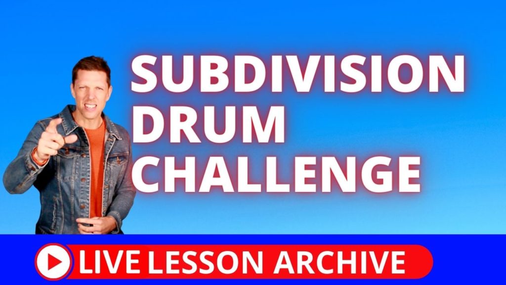 Subdivision Drum Challenge,Subdivision Drummer Challenge, drum independence