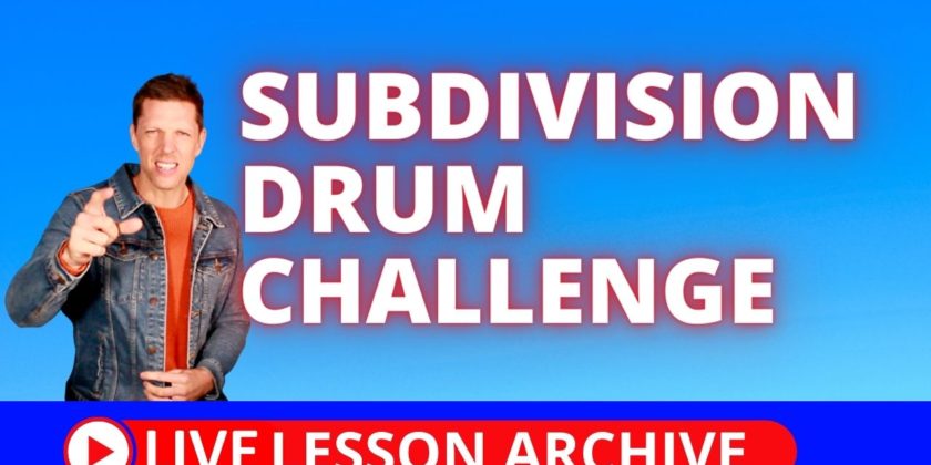 Subdivision Drum Challenge
