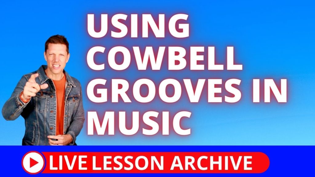 cowbell, drumless,