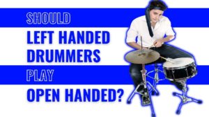 left handed drumming, left handed drummer