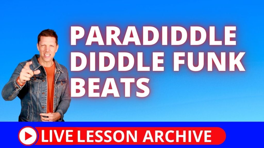 paradiddlediddle, paradiddle, funk, rudiment, drum beat
