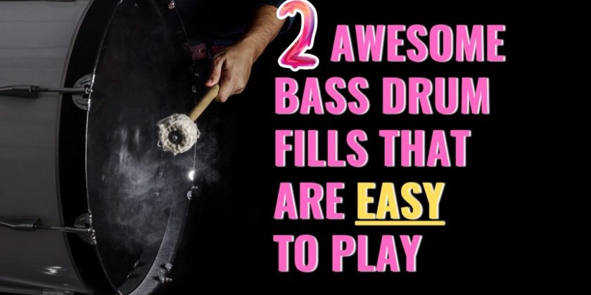 2 Awesome Bass Drum Fills That Are Easy To Play