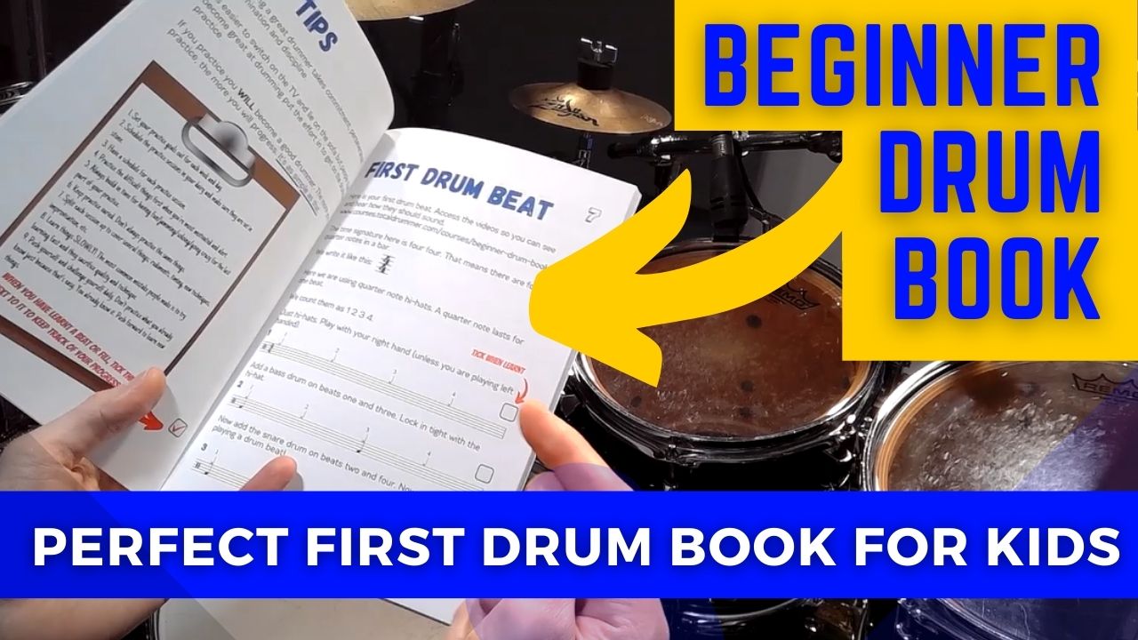 Beginner Drum Book For Kids Total Drummer Online Drum Lessons