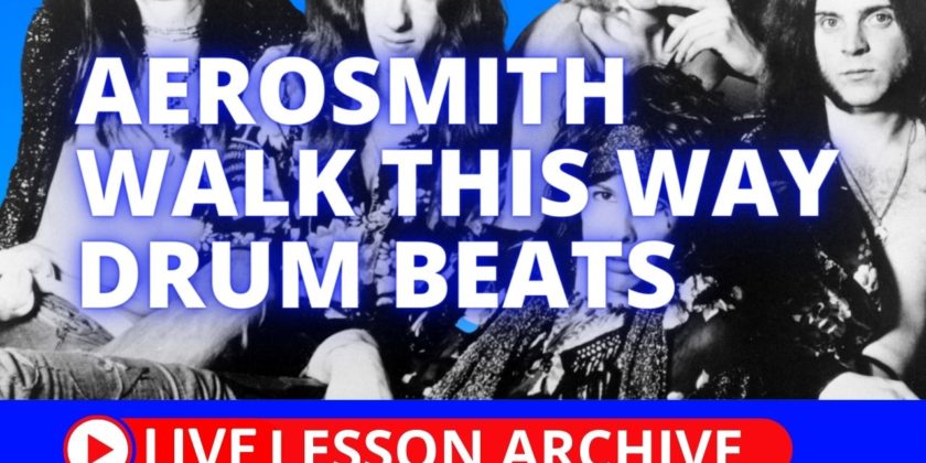 Walk This Way Drum Breakdown