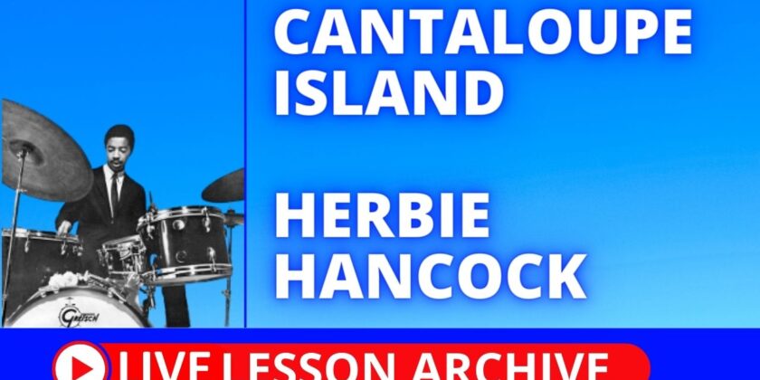 How to play Cantaloupe Island on the drums