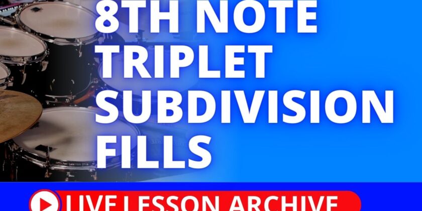 8th Note Triplet Fills