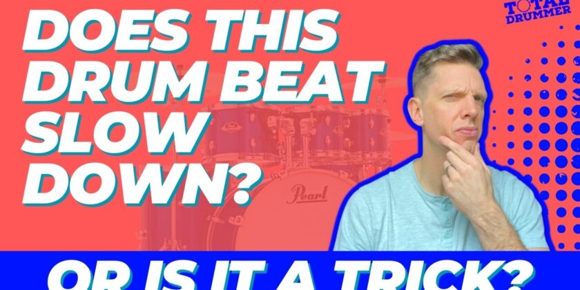 Does This Drum Beat Slow Down? Or Is It A Trick?