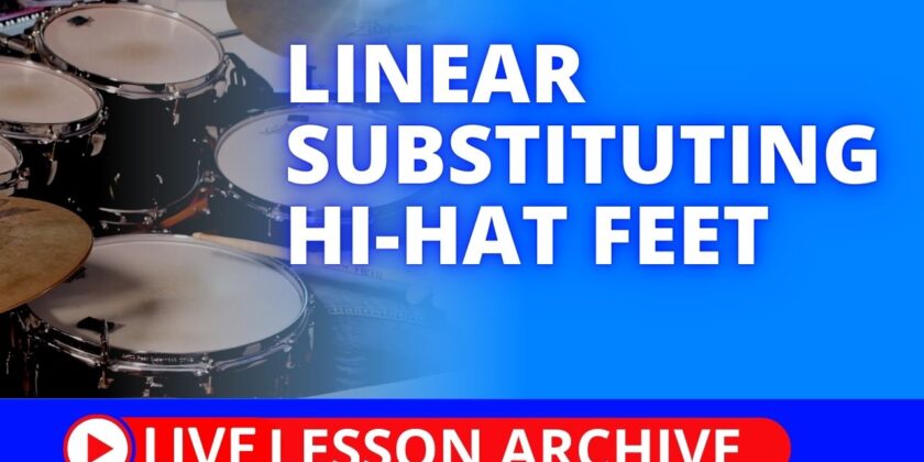 Linear Substituting Hi-hat Feet