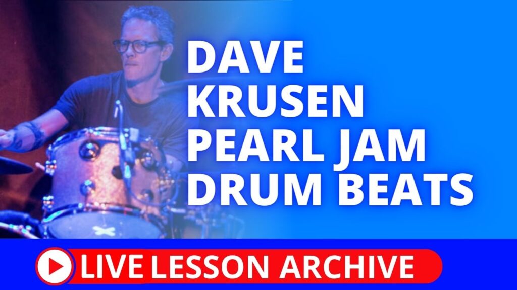 Dave Krusen Pearl Jam Drum Beats