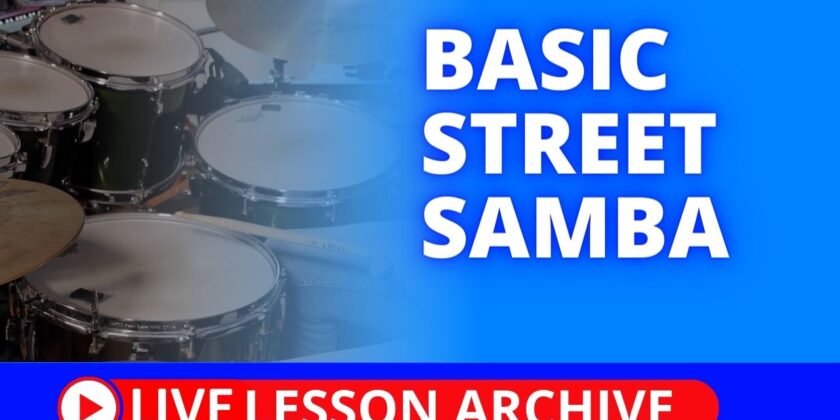 Basic Street Samba For Drumkit