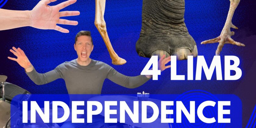 Four Limb Independence Drum Challenge – One